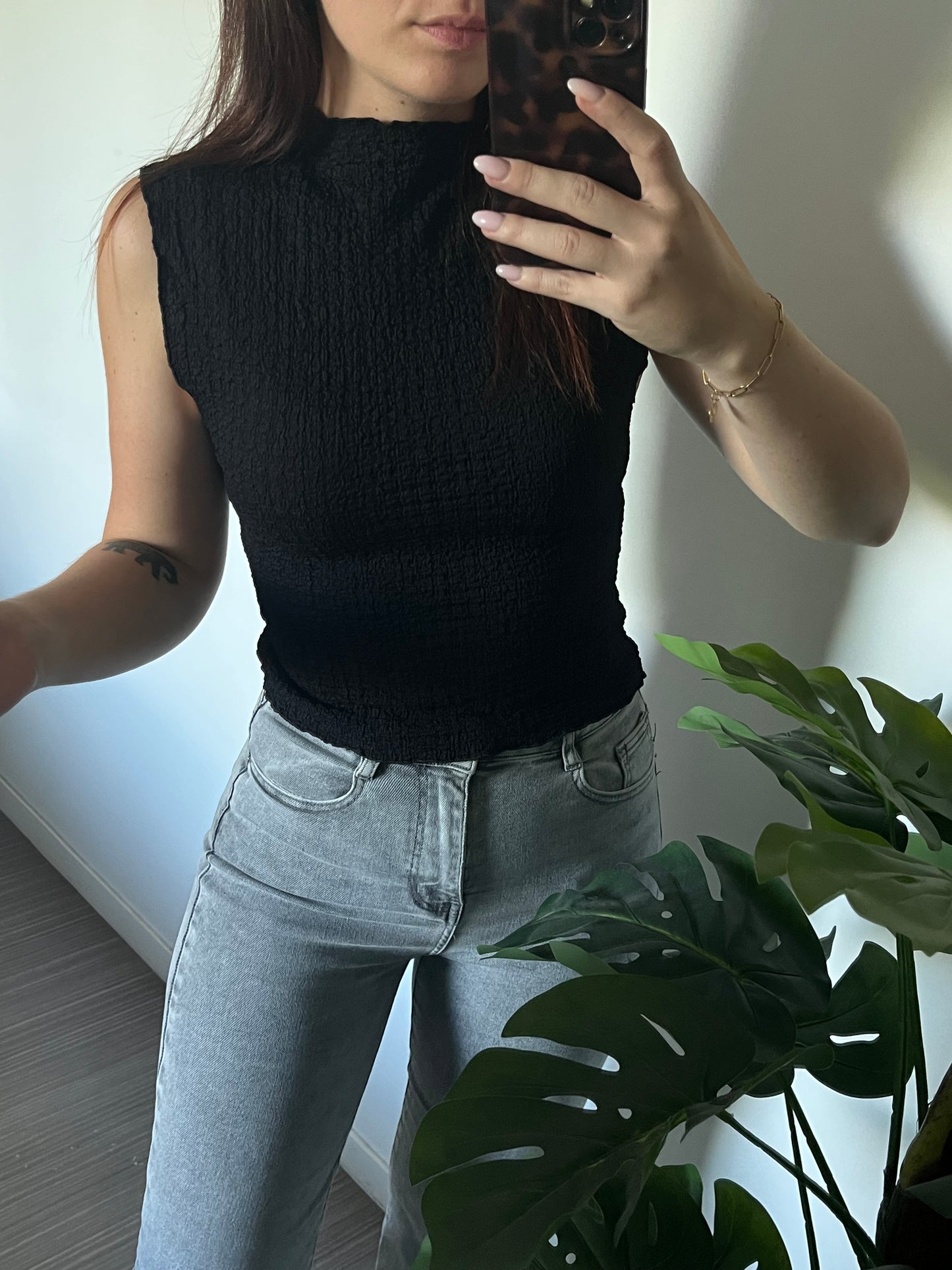 Top Luana - Noir