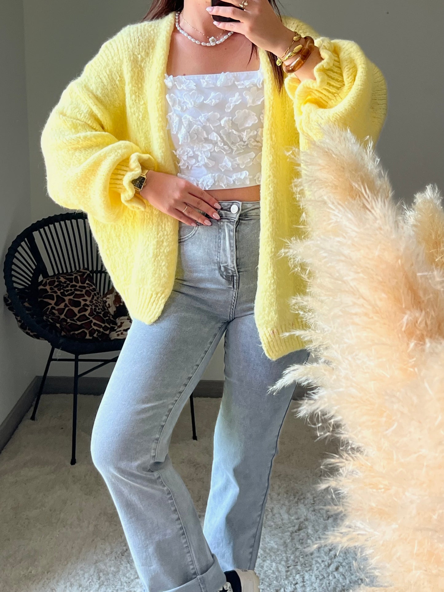Gilet Alice - Jaune