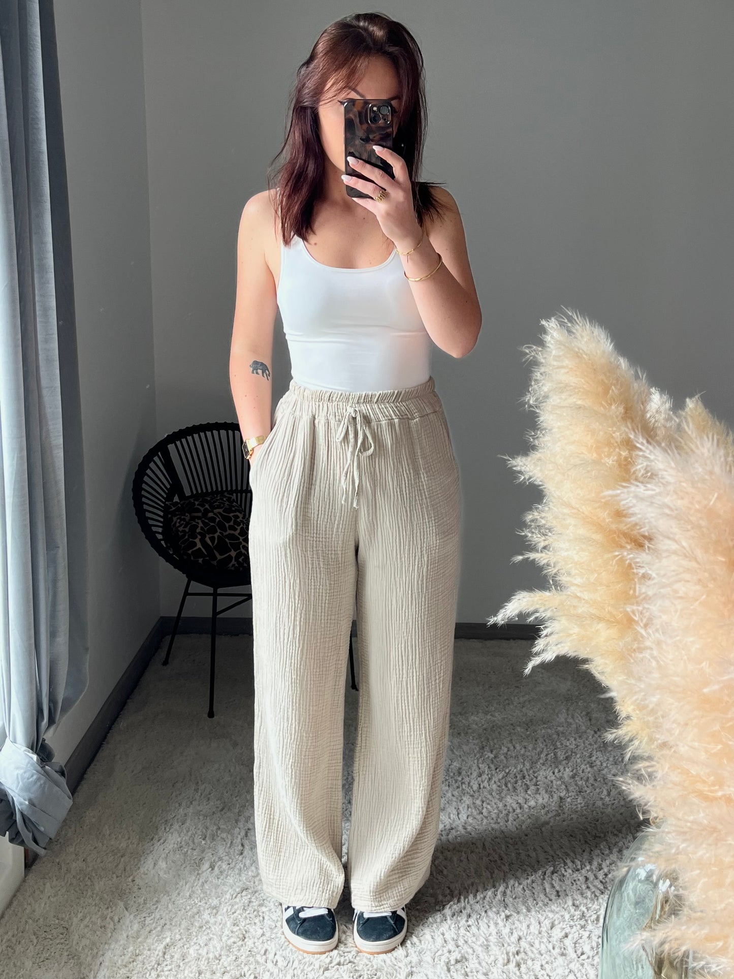 Pantalon Ella - Beige