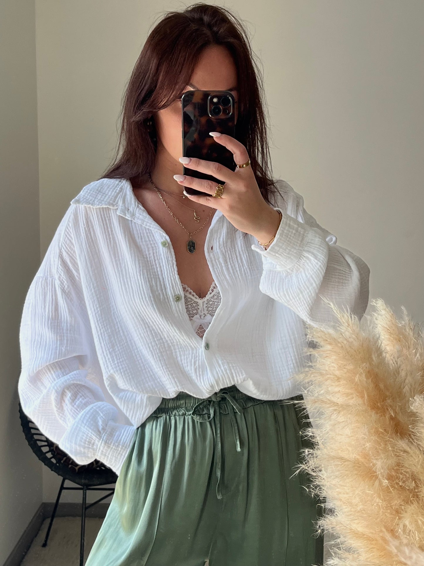 Chemise Ornella - Blanc