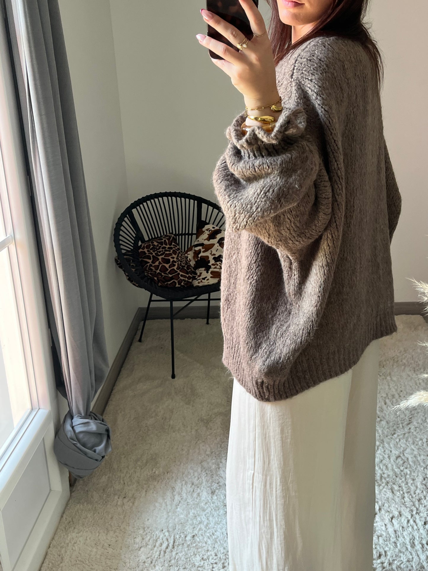 Gilet Alice - Marron