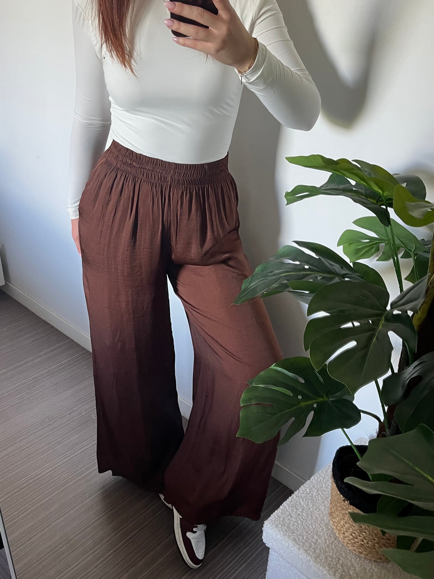 Pantalon Laudine - Marron