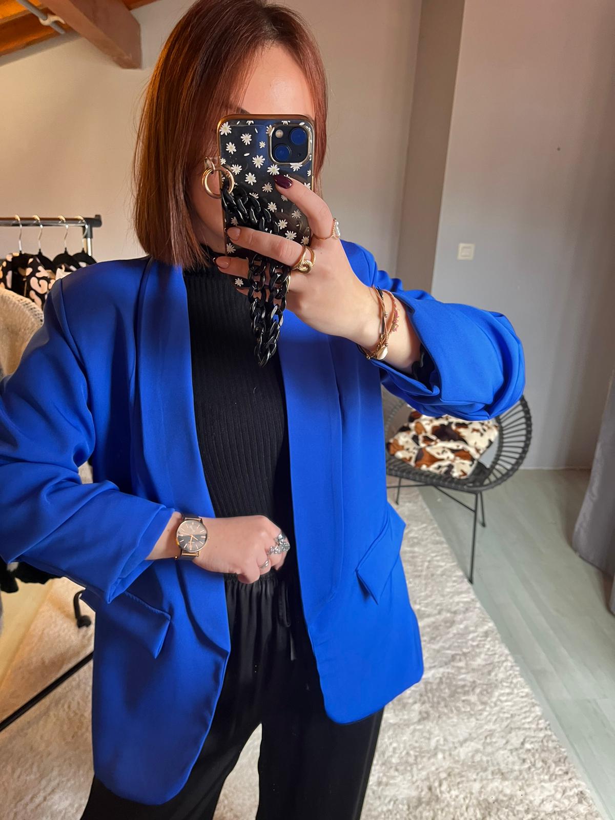 Blazer Carmen bleu