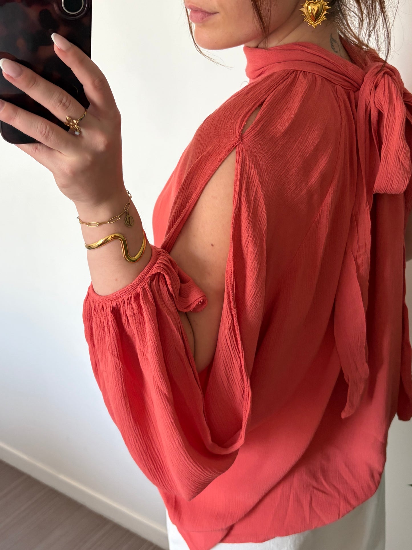 Blouse Yaelle - Terracota
