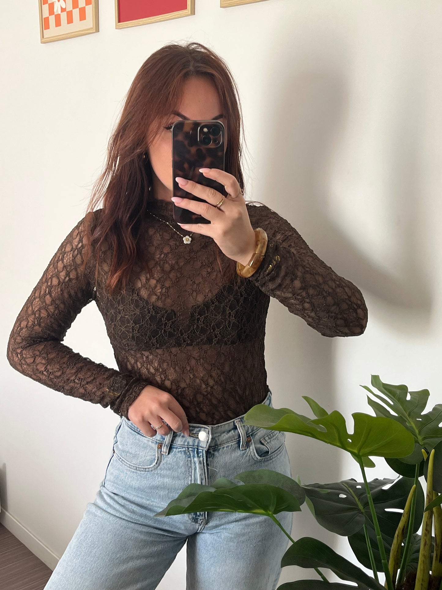 Top Lucile - Marron