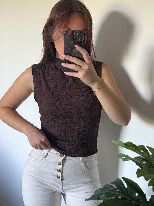 Top Luana - Marron
