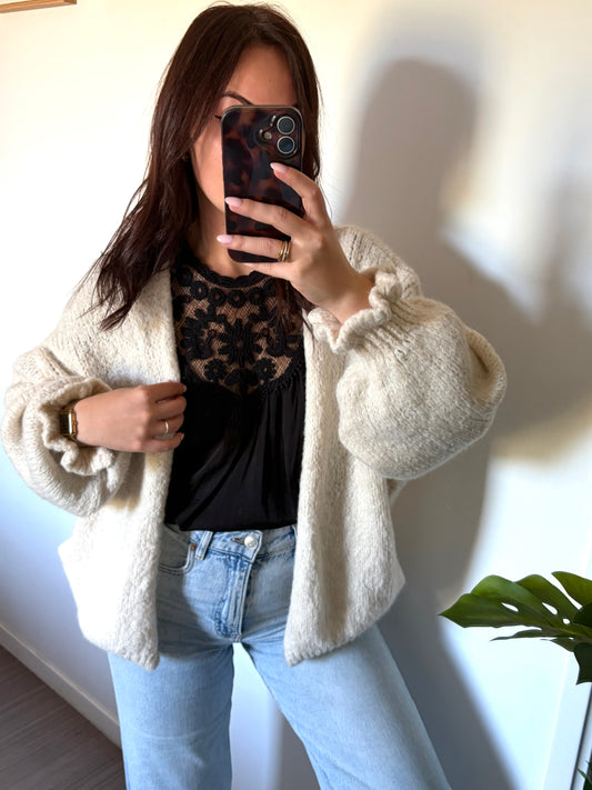 Gilet Alice - Beige