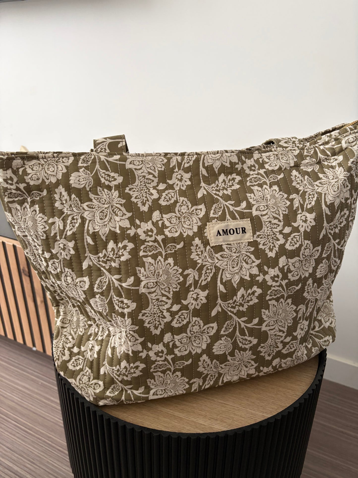 Sac cabas Amour - Kaki