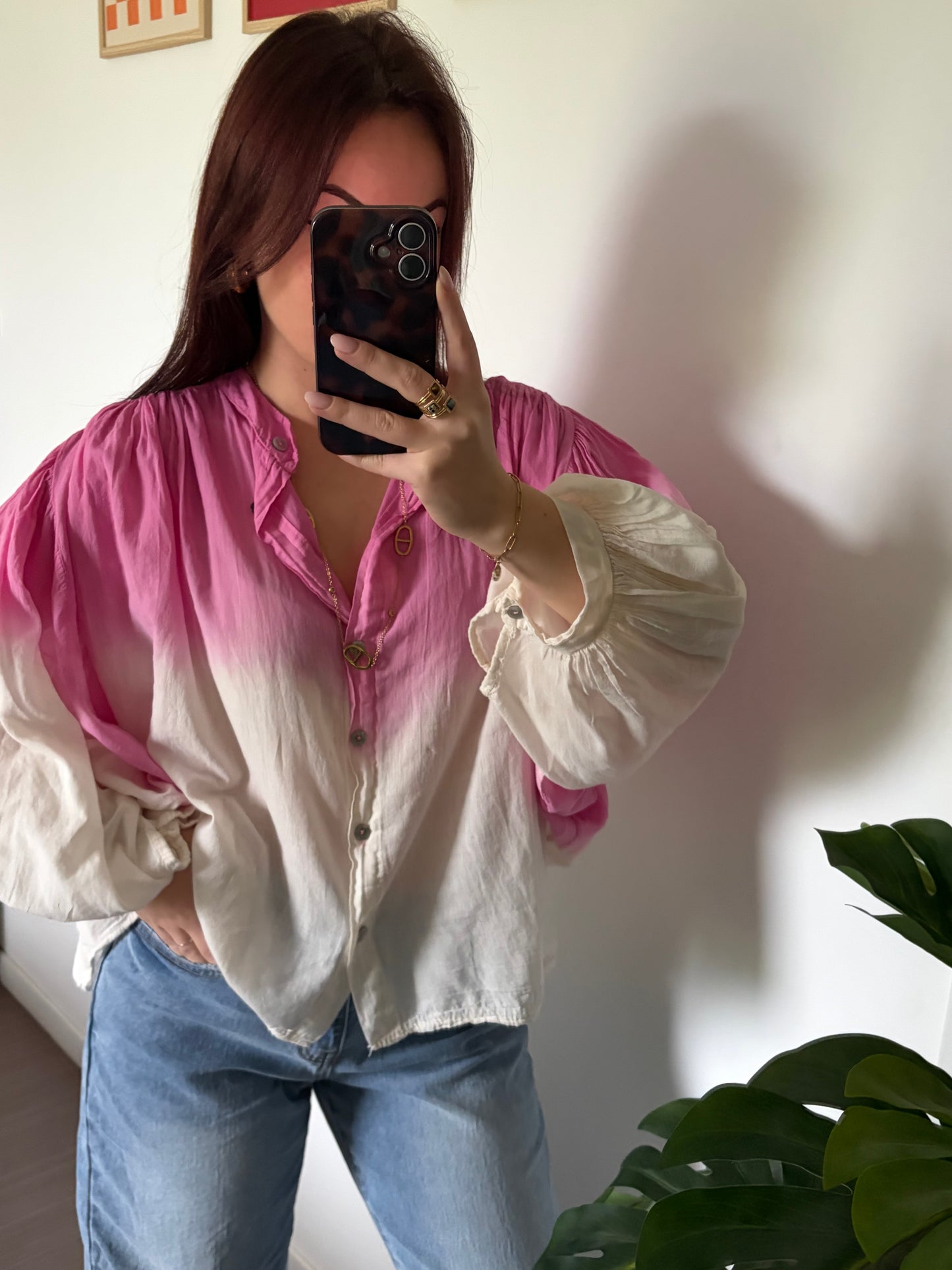 Chemise Selena - Rose