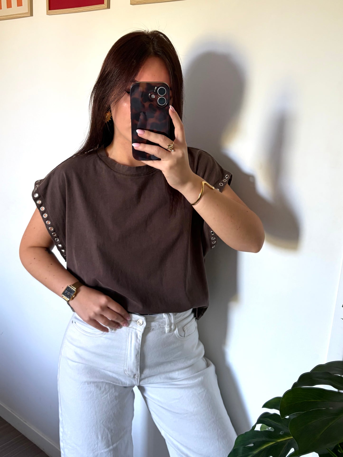 T-shirt Marine