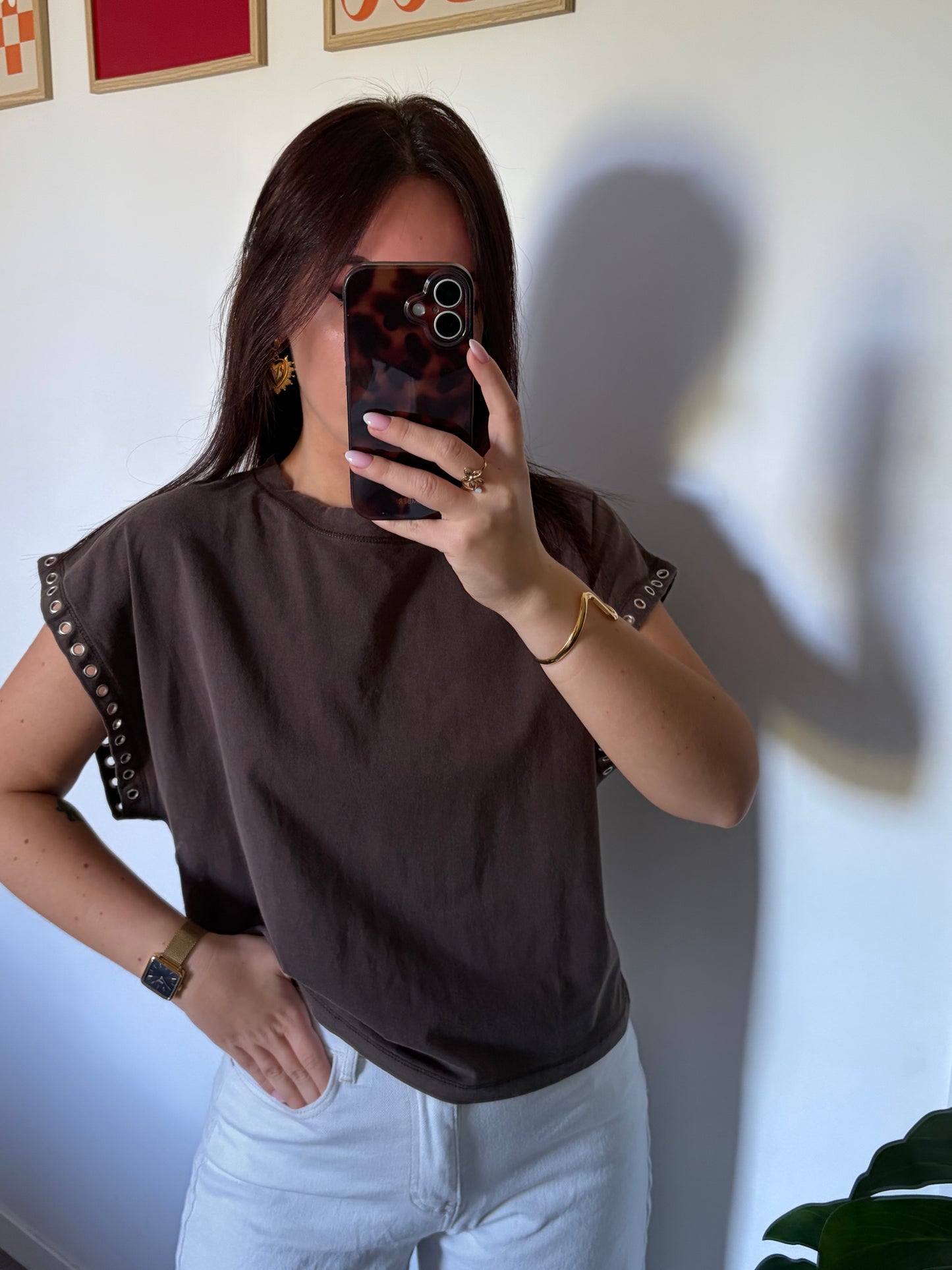 T-shirt Marine