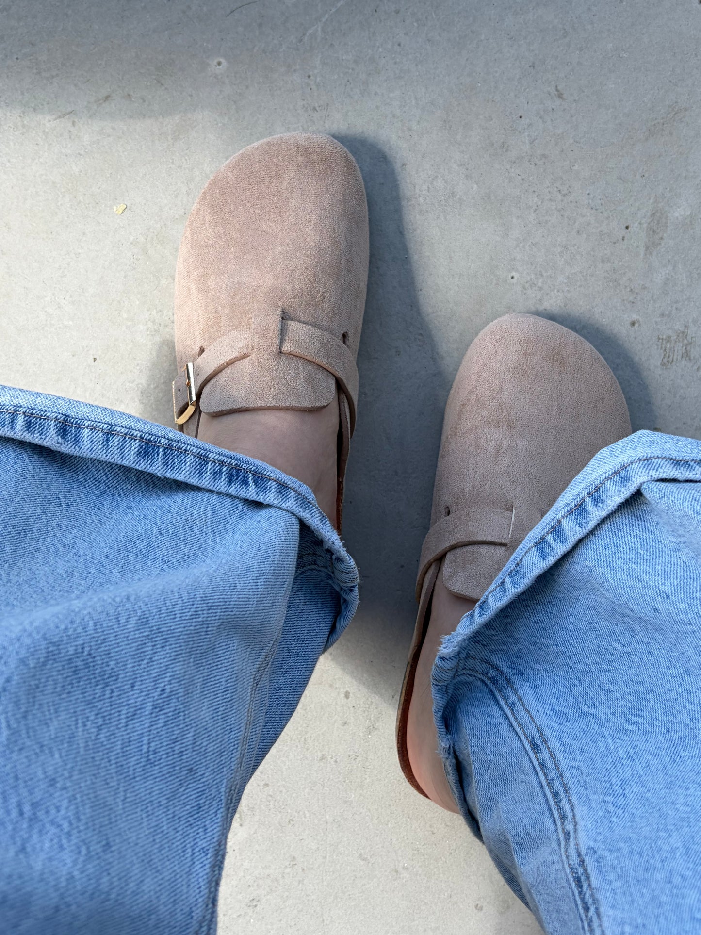 Mules beige