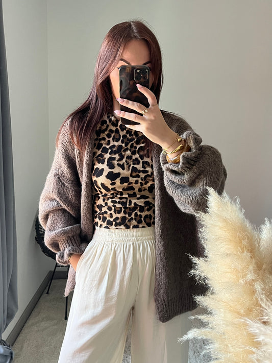 Gilet Alice - Marron