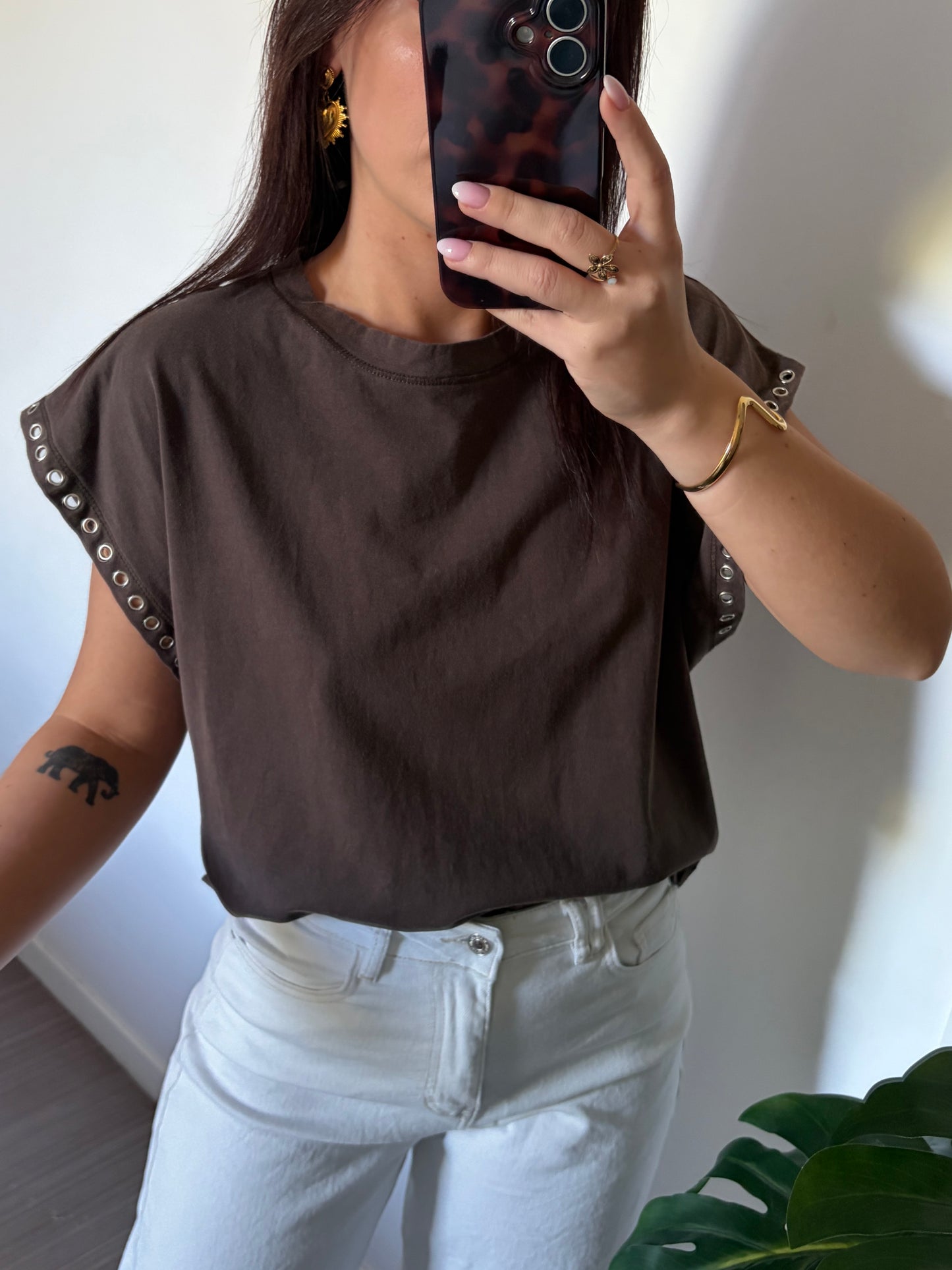 T-shirt Marine