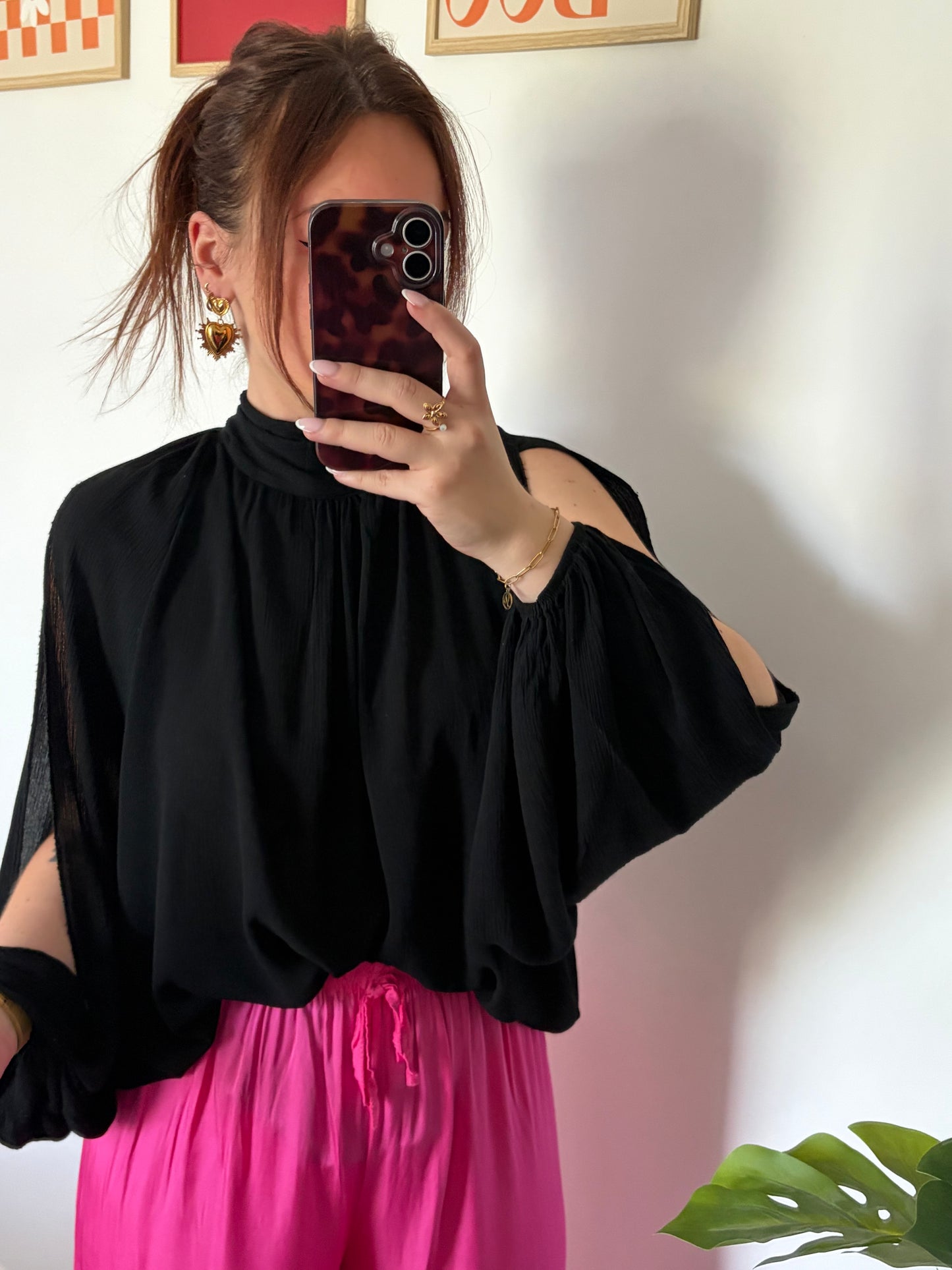 Blouse Yaelle - Noir