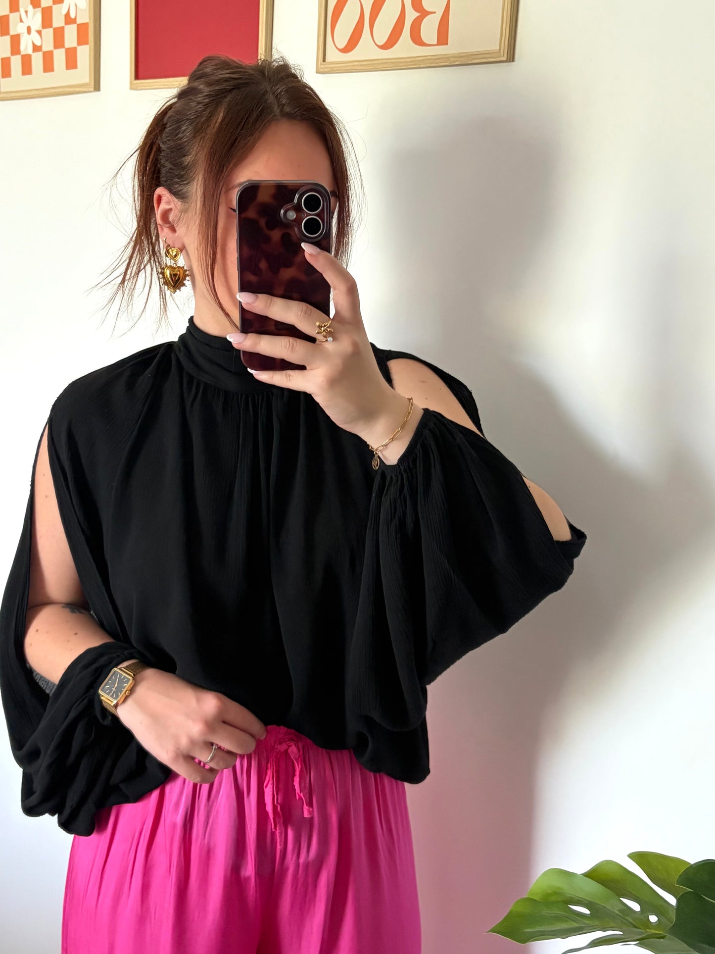 Blouse Yaelle - Noir