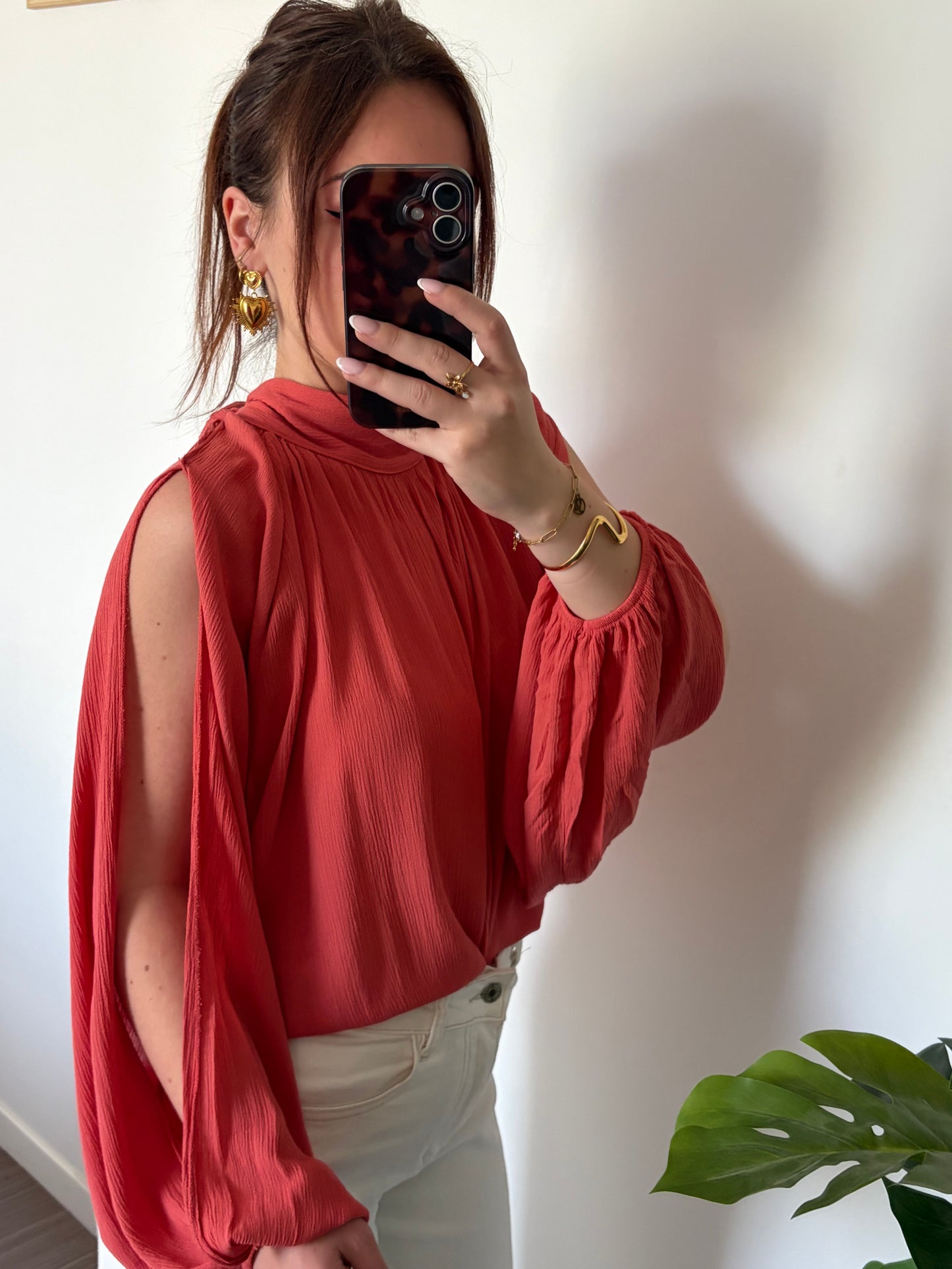 Blouse Yaelle - Terracota