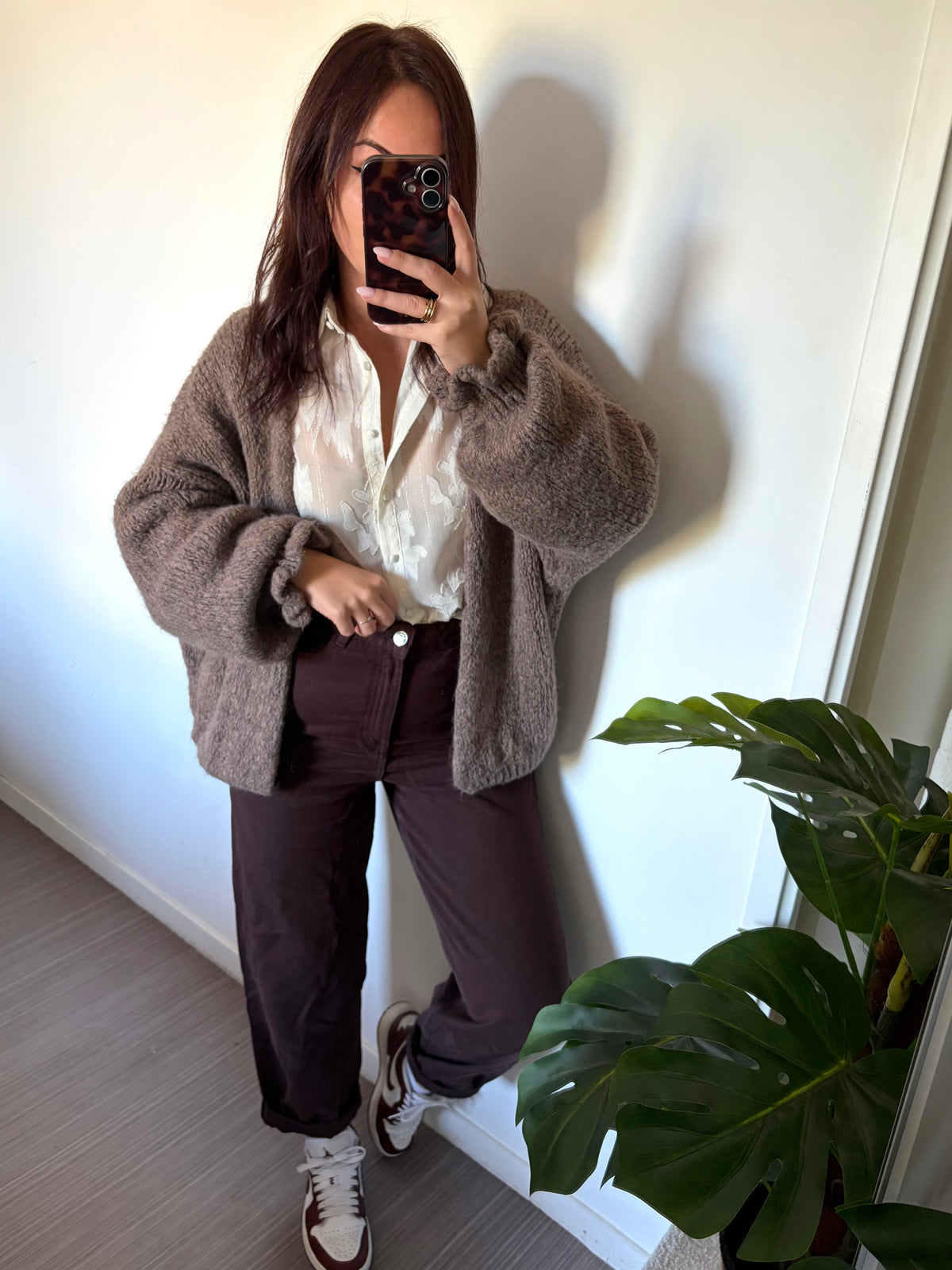 Gilet Alice - Marron