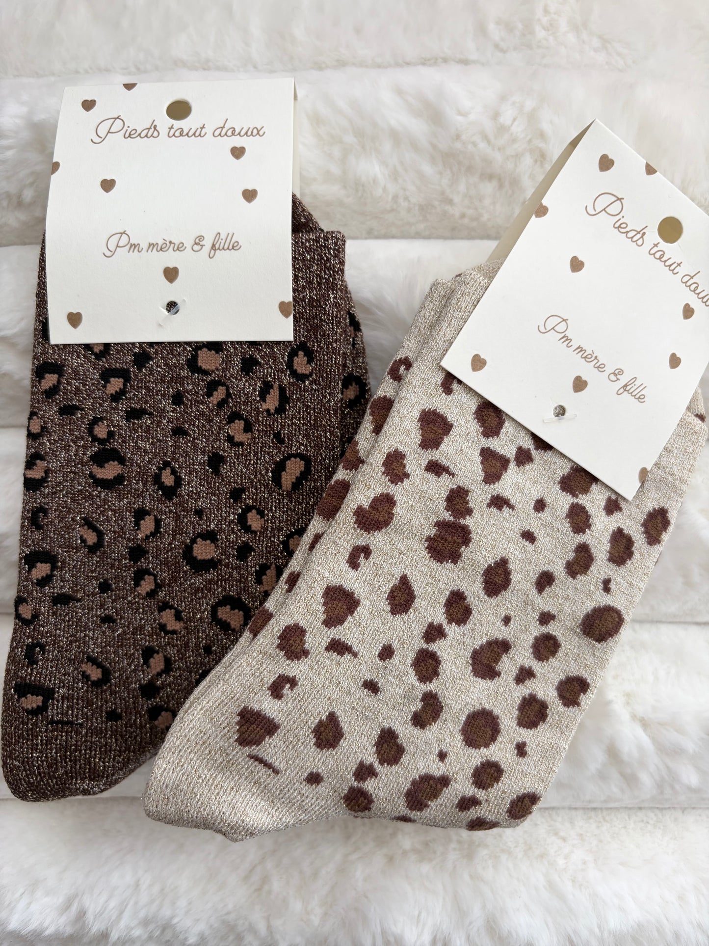 Chaussettes léopard