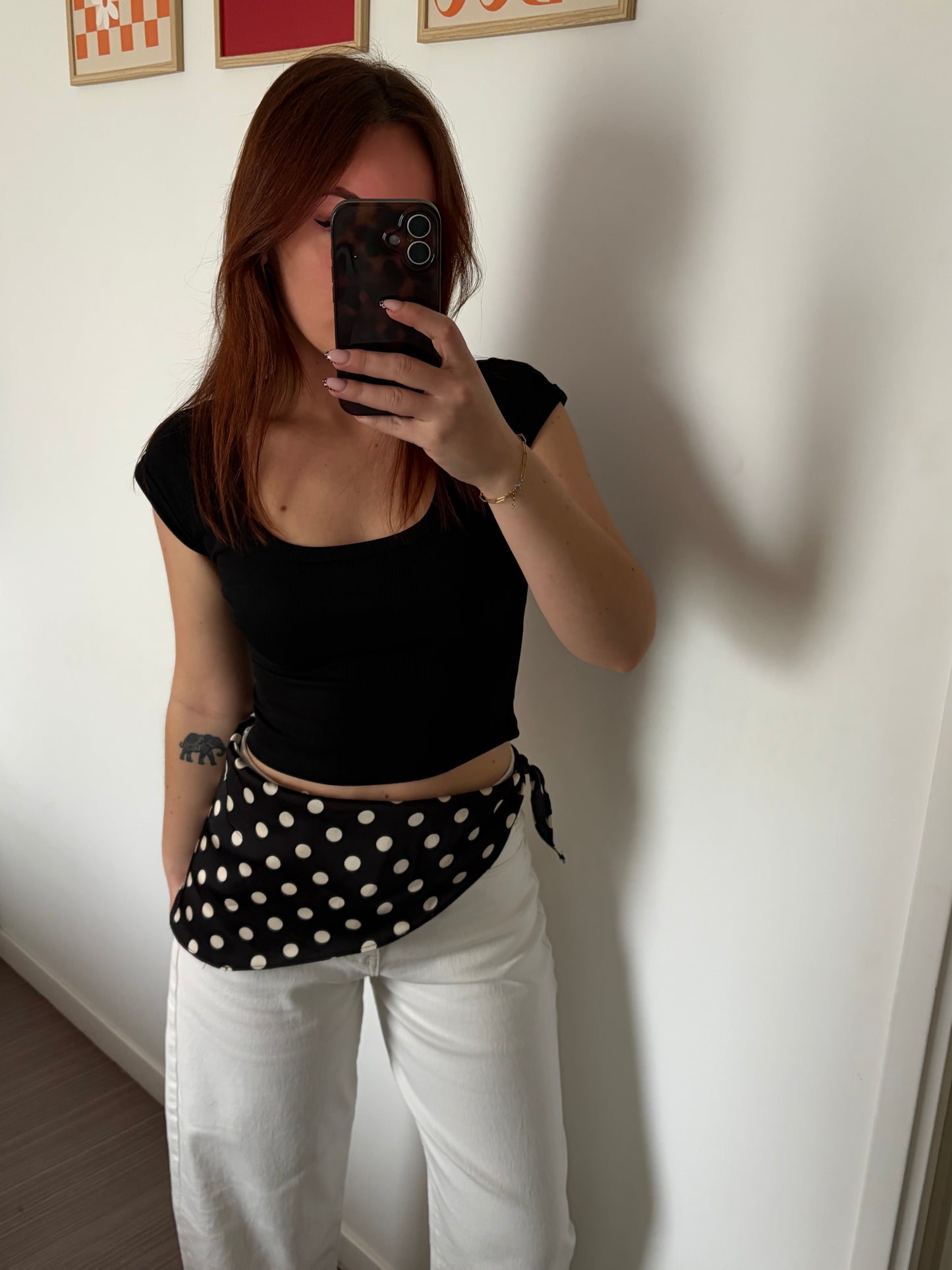 Foulard pois