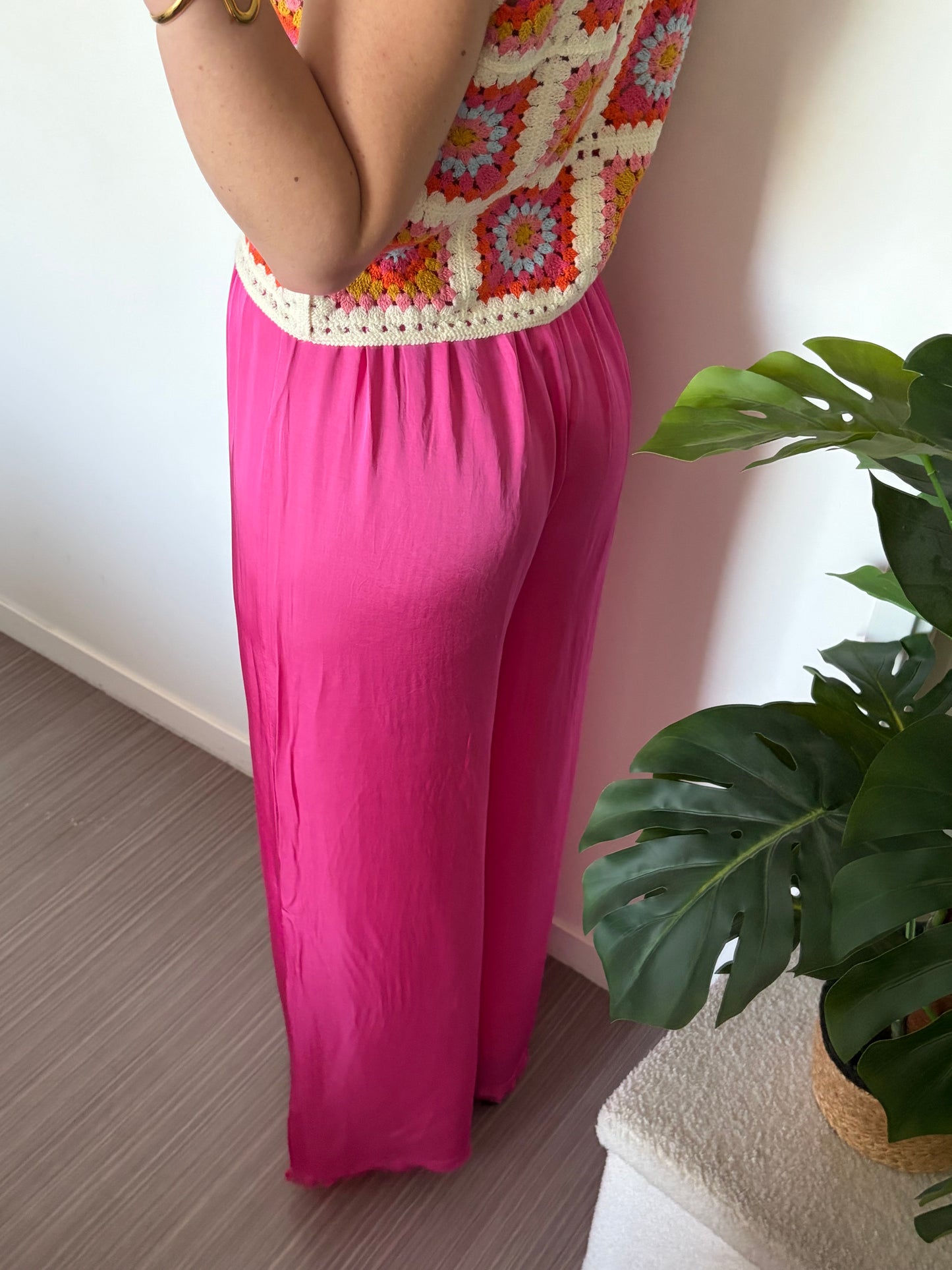 Pantalon Élea - Fuchsia