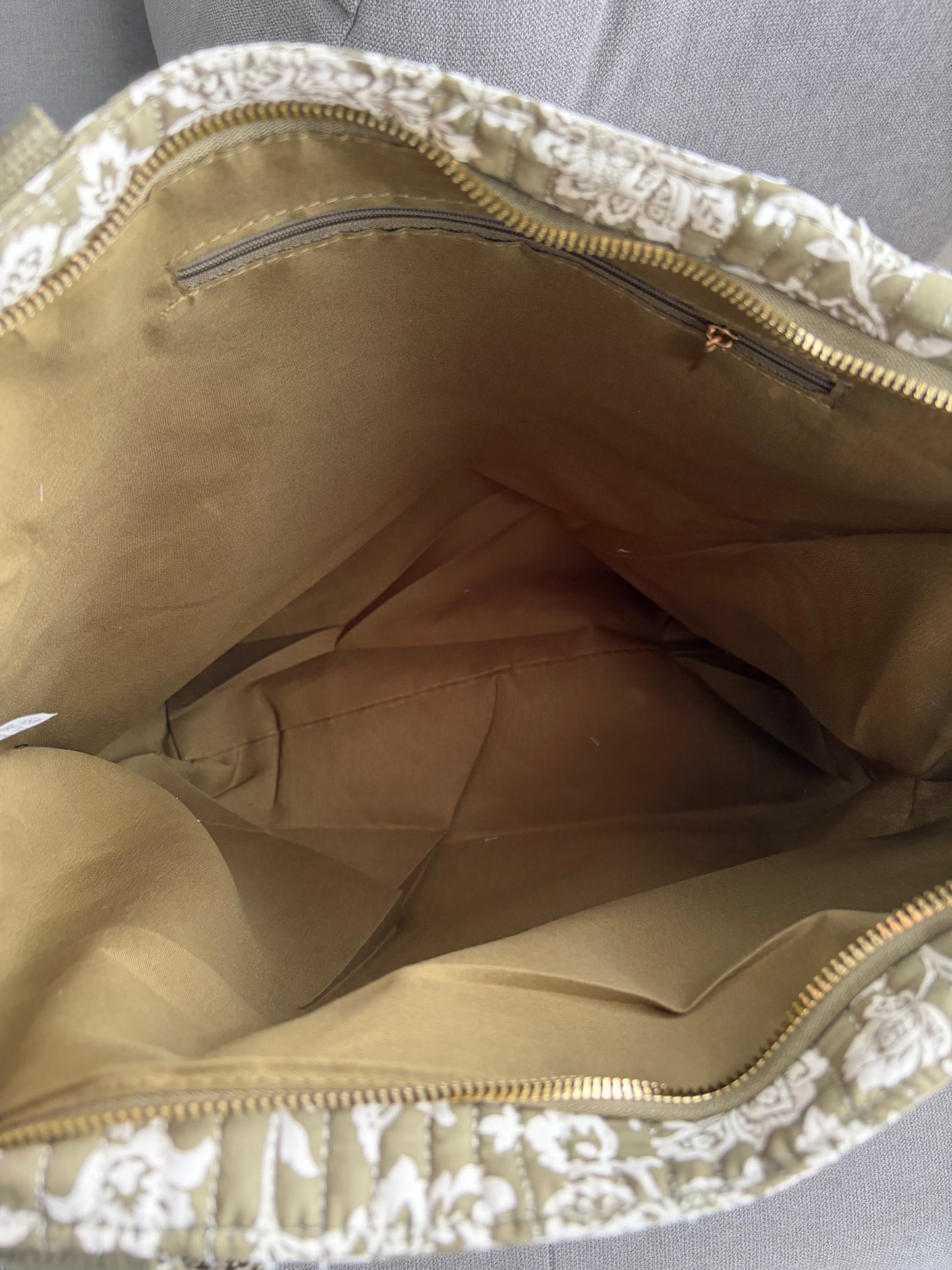 Sac cabas Amour - Kaki