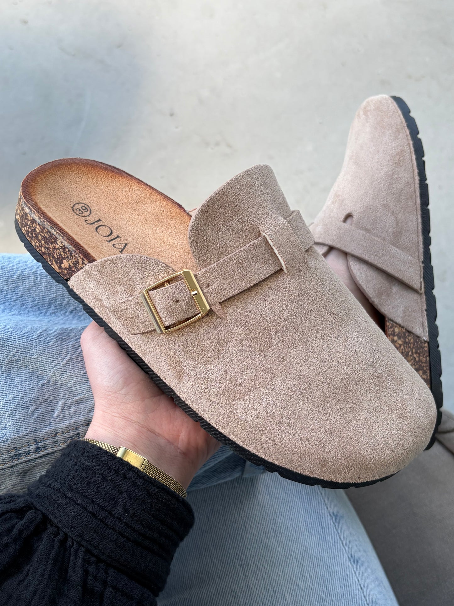 Mules beige