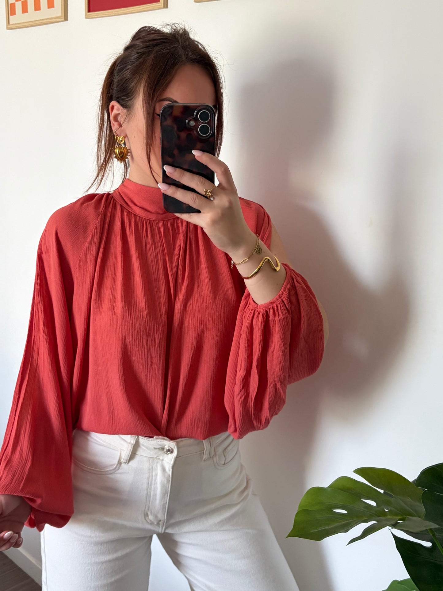 Blouse Yaelle - Terracota