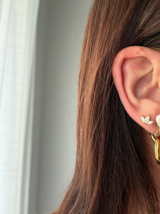 Boucles d’oreilles Rose
