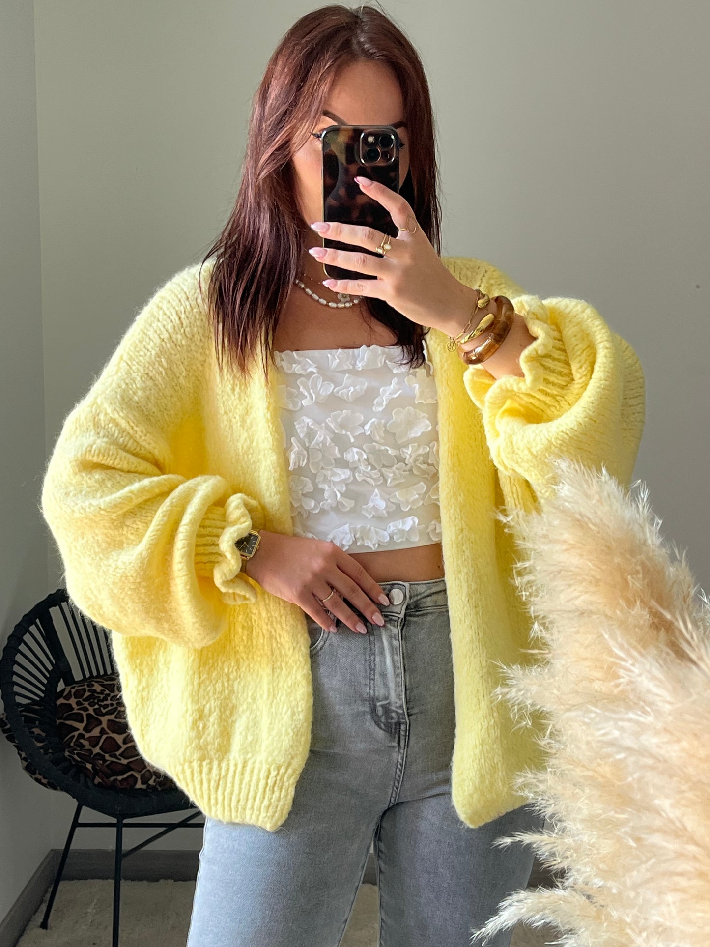 Gilet Alice - Jaune