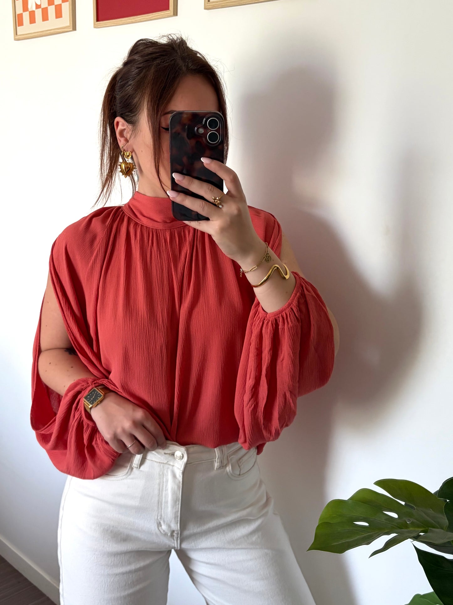 Blouse Yaelle - Terracota