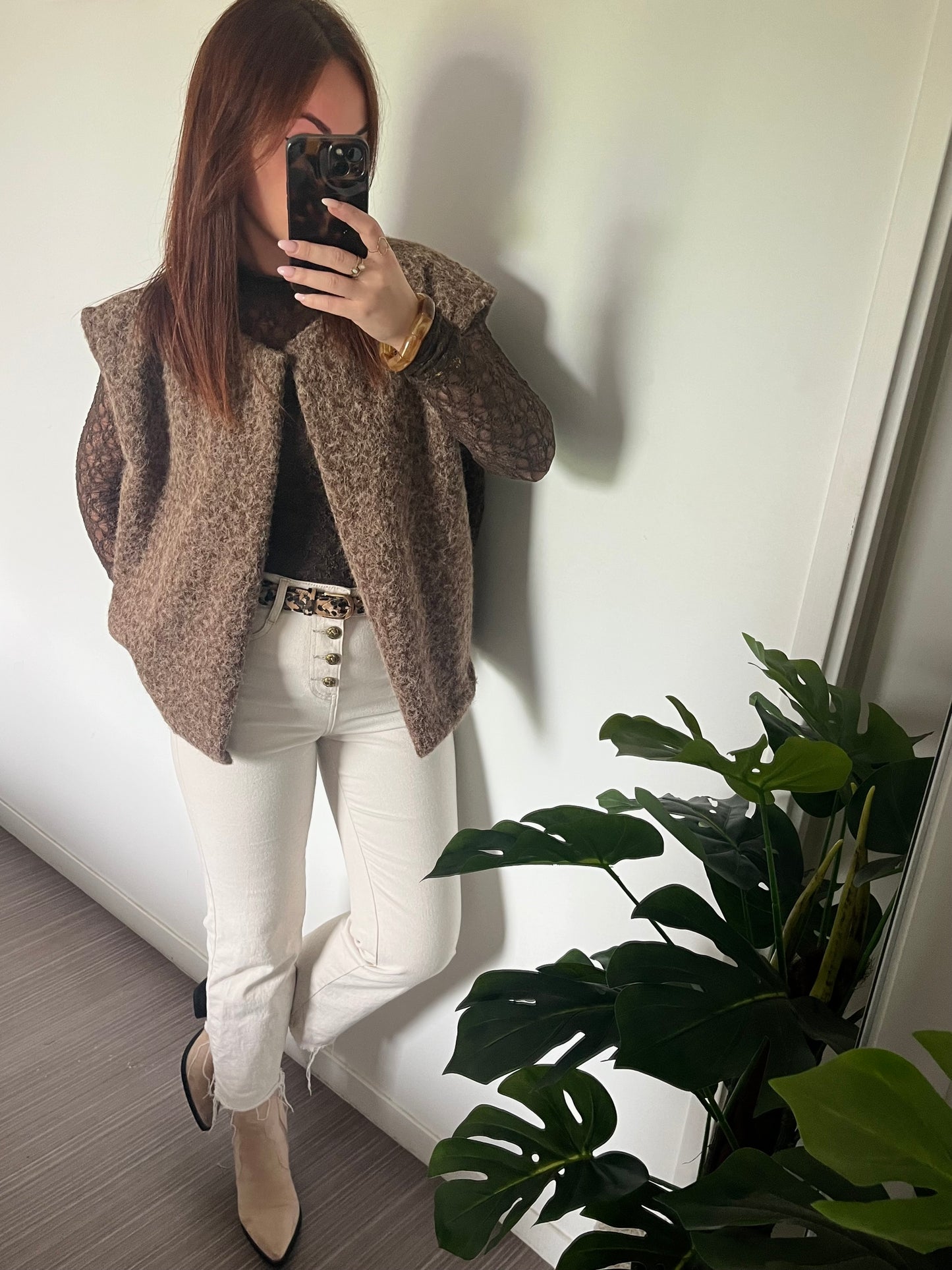 Veste Éline - Marron