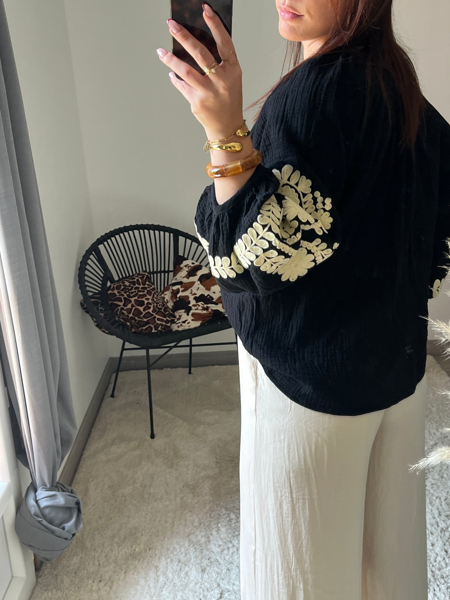 Blouse Lily - Noir