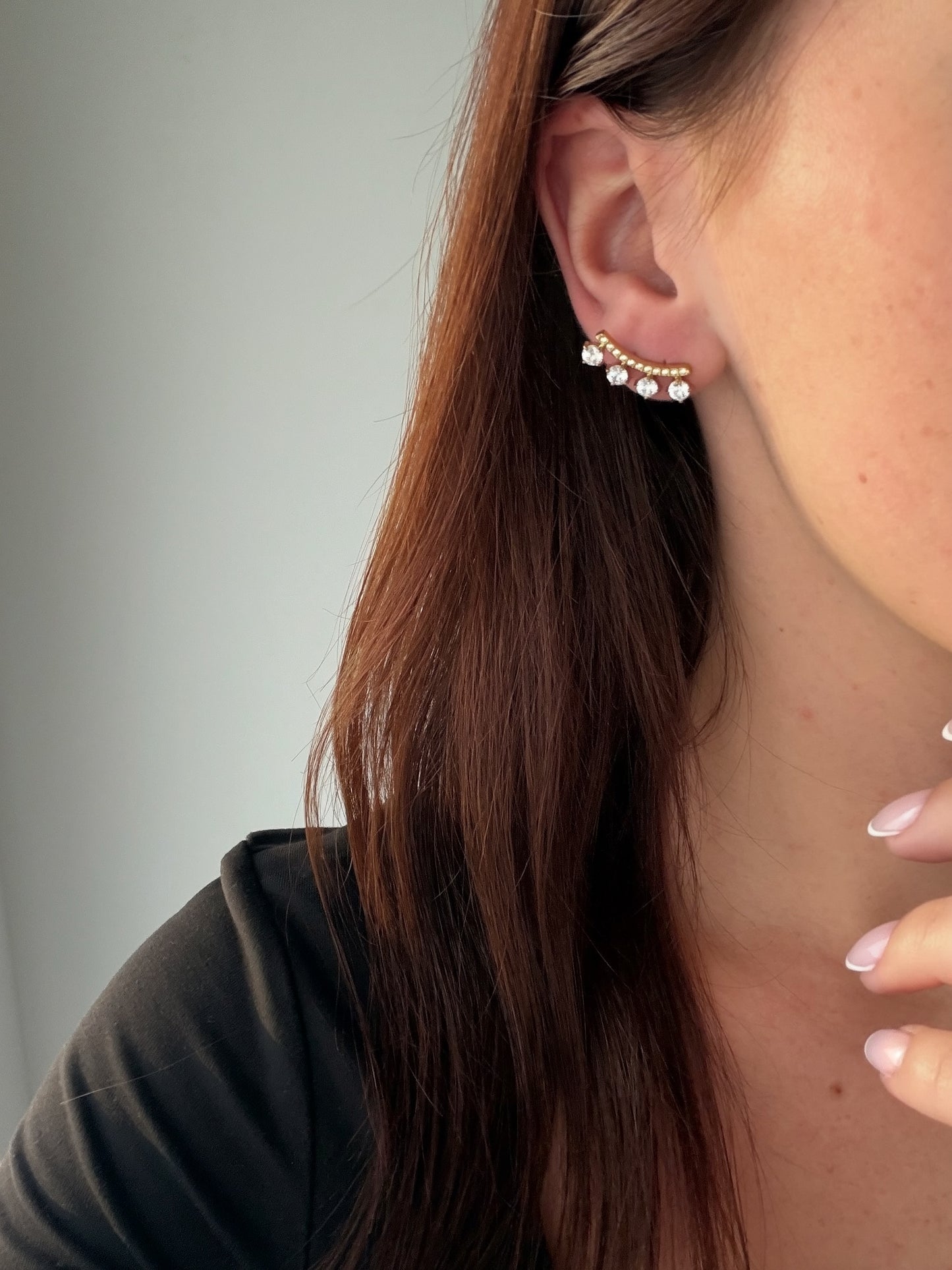 Boucles d’oreilles Prune