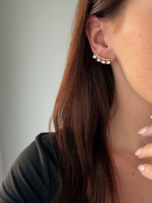 Boucles d’oreilles Prune