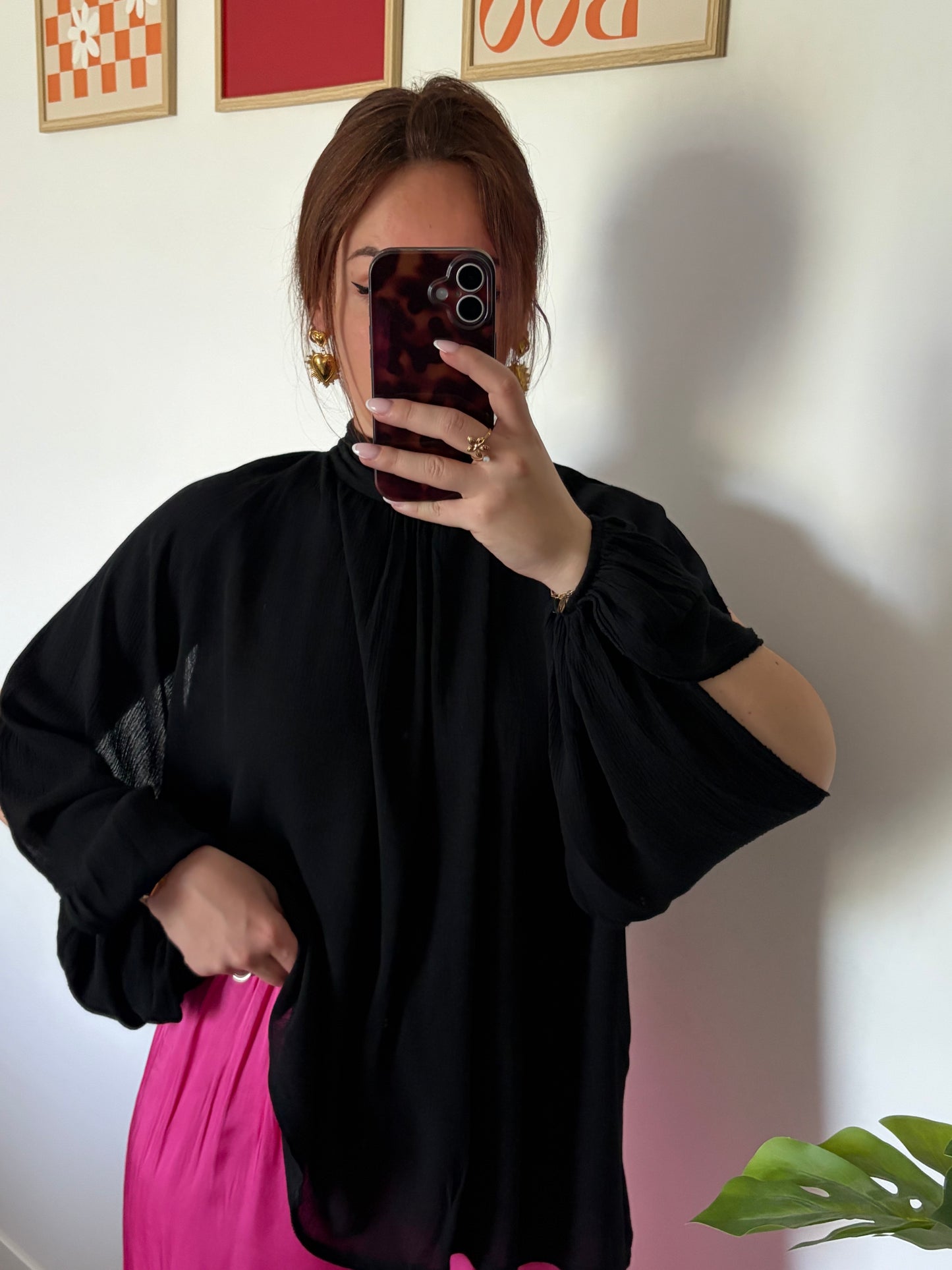 Blouse Yaelle - Noir