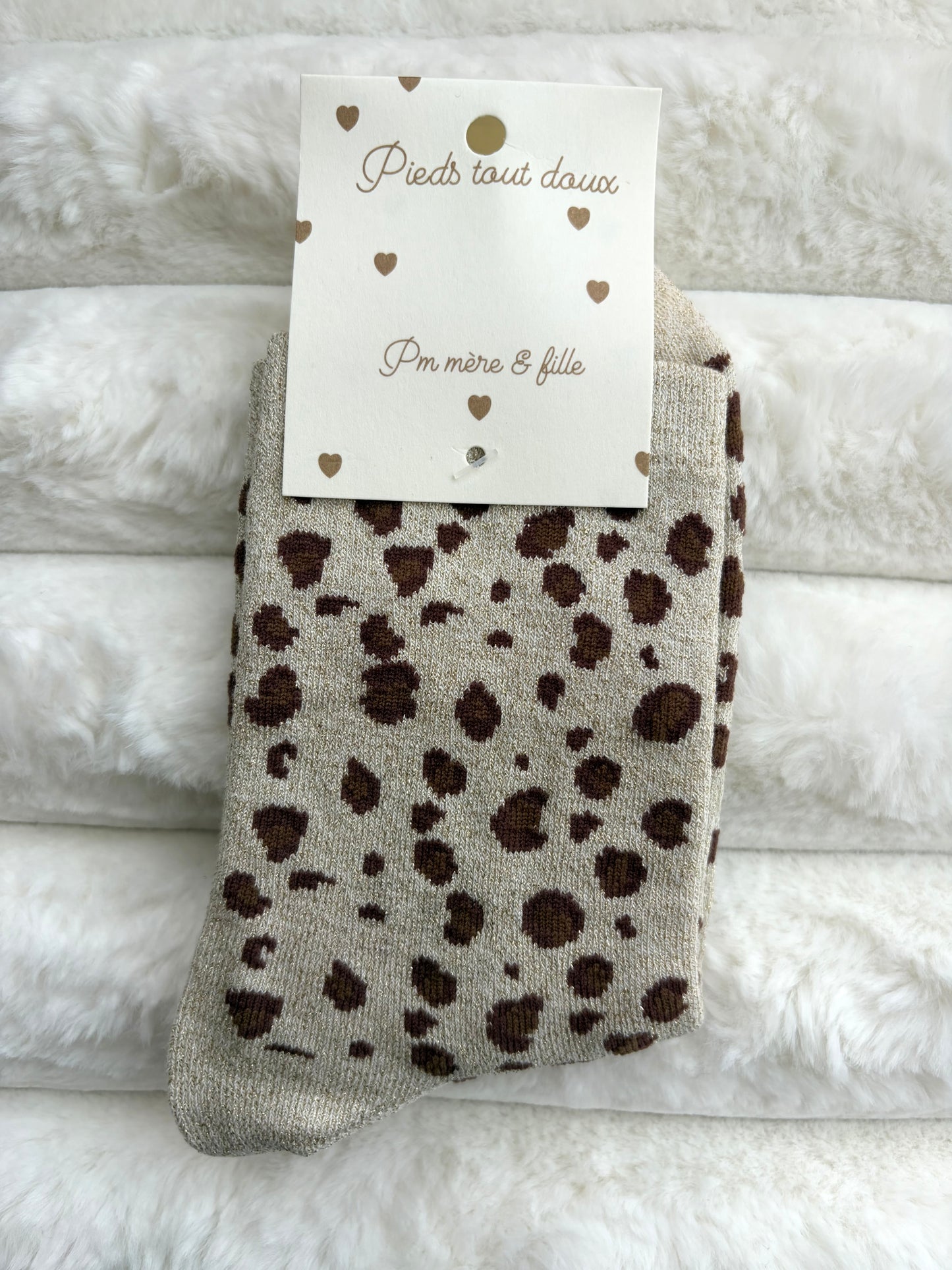 Chaussettes léopard