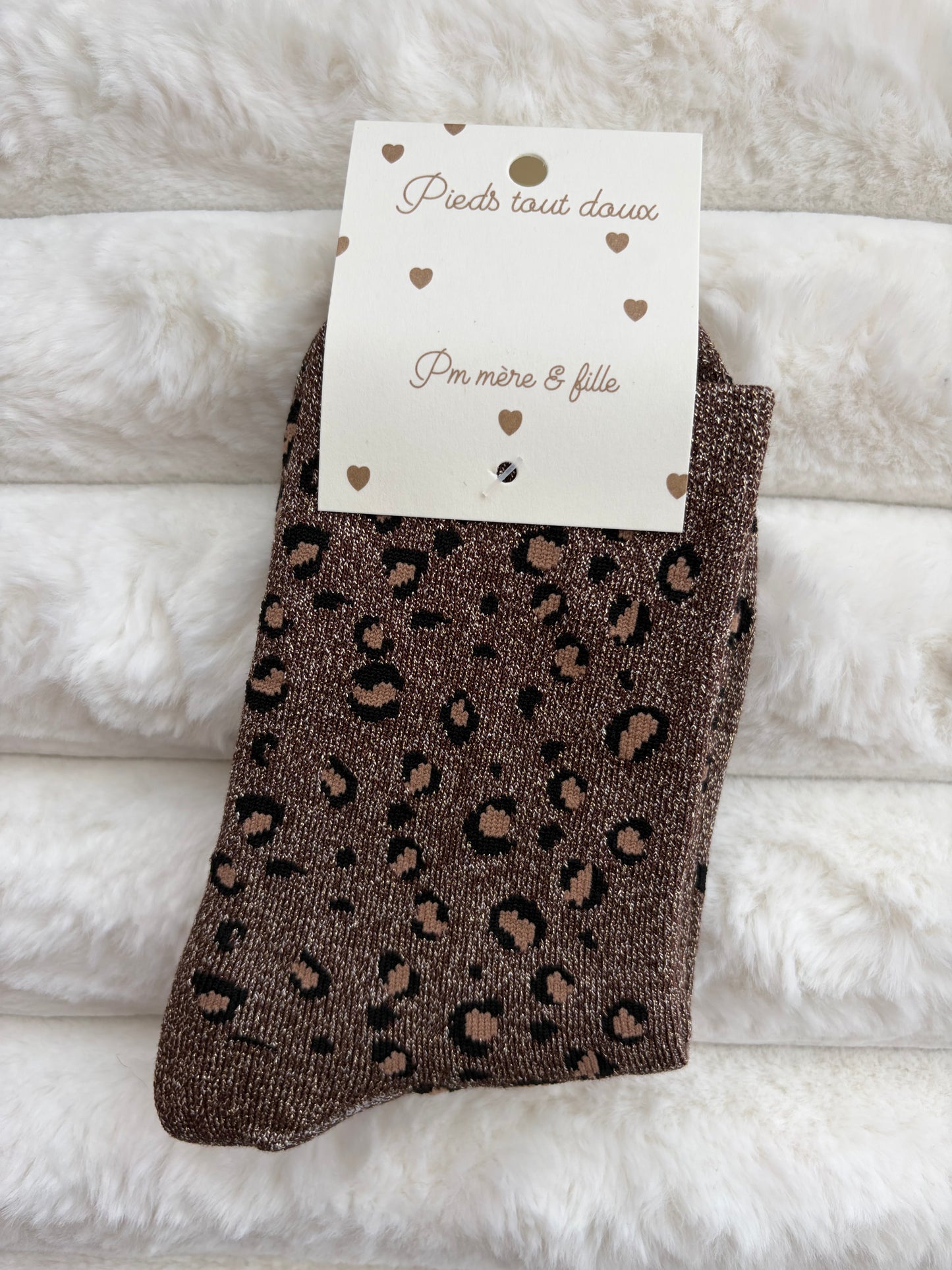 Chaussettes léopard
